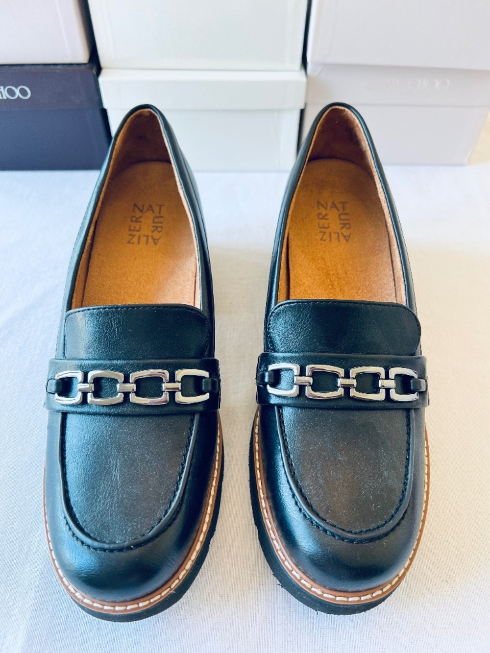 Naturalizer Lug Sole Loafers